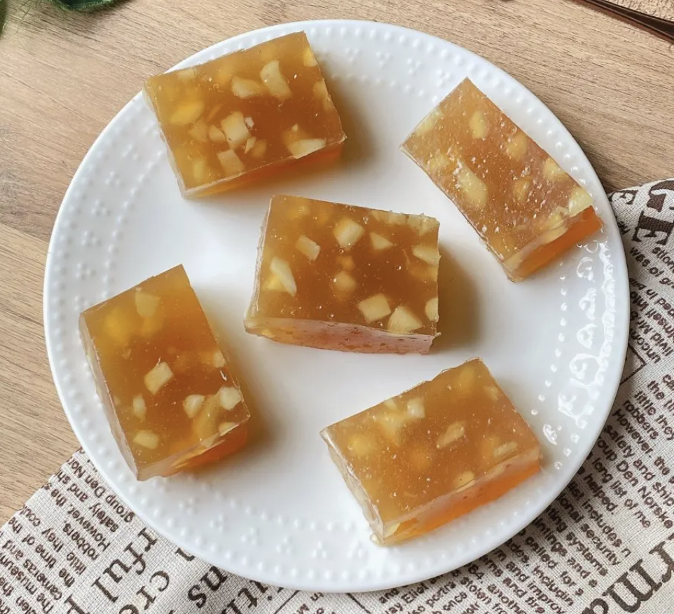 Cantonesestyle water chestnut cake, a little sweetness on an autumn